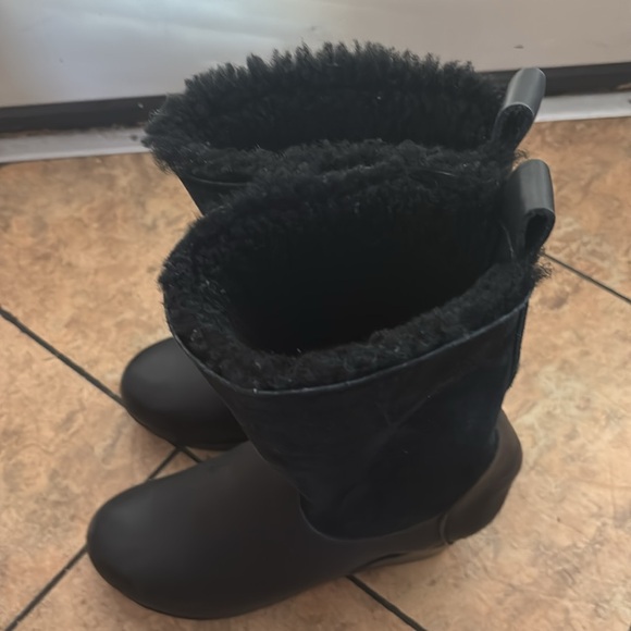 No. 6 Shearling Clog boots - Picture 4 of 9